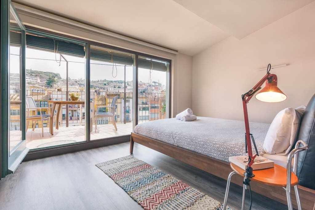 Sleep & Stay Luxury Top Floor Apt With Terrace خيرونا المظهر الخارجي الصورة
